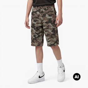 Karl Kani Signature Baggy Camo Shorts Junior camo