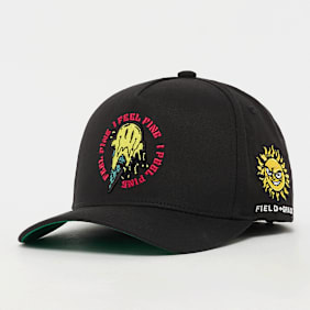 Field Grade I Feel Fine Summer Twill Trucker schwarz