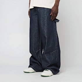 Karl Kani OG Rinsed Relaxed Baggy Workwear Jeans blau