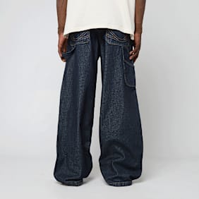 Karl Kani OG Rinsed Relaxed Baggy Workwear Jeans blau
