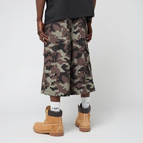 Karl Kani OG Camo Baggy Cargo Shorts camuflaje