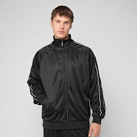 Karl Kani Signature Shadow Stripe Trackjacket crna