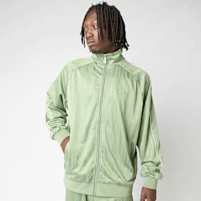 Karl Kani Signature Shadow Stripe Trackjacket grün