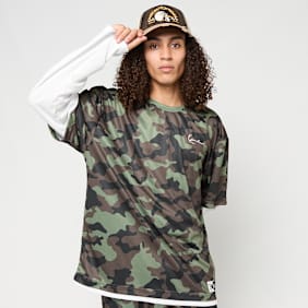 Karl Kani Signature Camo Mesh Layered Longsleeve camouflage