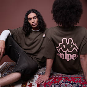 KAPPA x SNIPES KAPPA x SNIPES Oversized Tee braun