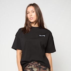 Pegador Olargues Heavy Oversized Tee crna