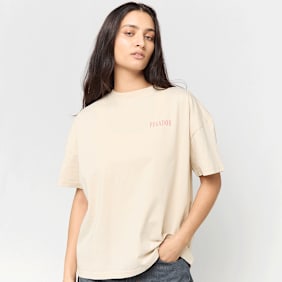 Pegador Olargues Heavy Oversized Tee bež