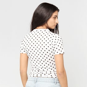 Pegador Almeria Slim Tee blanco