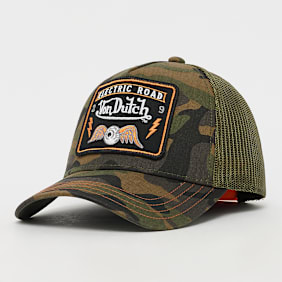Von Dutch Originals Baseball Cap With Mesh Back Electric Road višebojno