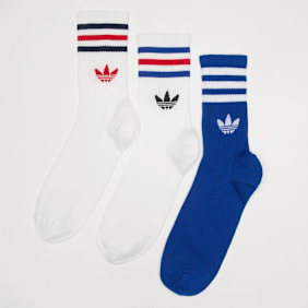 adidas Originals 3 PACK - 3 Stripes Crew wielokolorowy