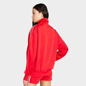 adidas Originals Adicolor Classic Firebird Loose Track Top czerwony