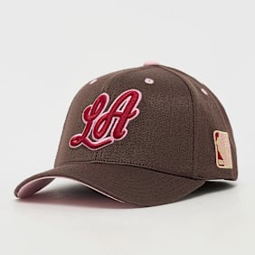 Mitchell & Ness Classic Red Snapback NBA LA Lakers braun