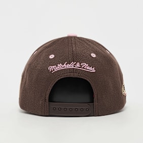 Mitchell & Ness Classic Red Snapback NBA LA Lakers brun