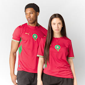 PUMA Morocco 2026 Home Jersey czerwony