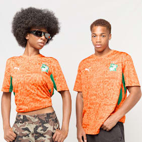 PUMA Elfenbeinküste 2026 Heimtrikot orange