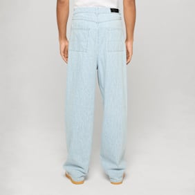 Urban Classics 90's Pinstriped Jeans azul