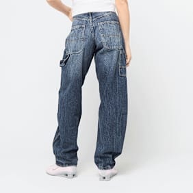 Urban Classics Ladies Balloon Fit Jeans blauw