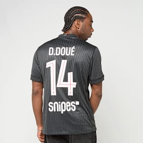 Jordan Doué / No. 14 / PSG Jordan Fourth Stadium 2025/26 czarny
