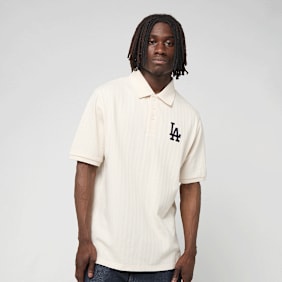 New Era MLB Rib Regular Polo beige