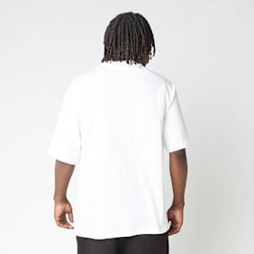 New Era Oversized LA Dodgers MLB League Essential Tee blanc