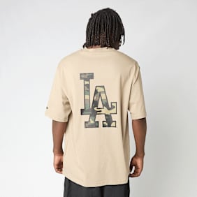 New Era MLB Infill Oversized Tee bege
