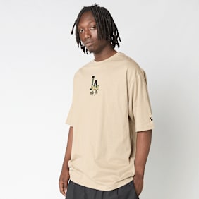New Era MLB Infill Oversized Tee bege