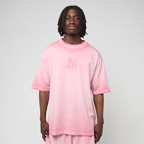 New Era MLB Washed Logo Tee rosa