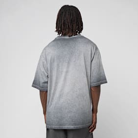 New Era MLB Washed Logo Tee grau
