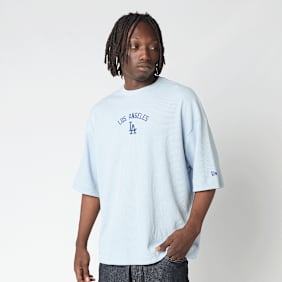 New Era MLB Waffle Box Tee blau