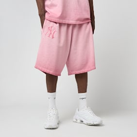 New Era MLB Washed Logo Shorts lichtroze