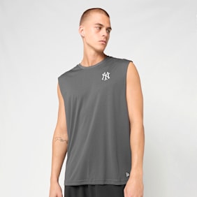 New Era MLB Core Plus Sleeveless Tee grijs