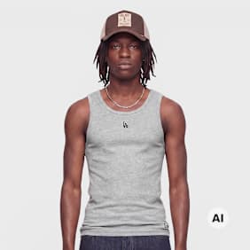 New Era MLB Rib Vest grijs