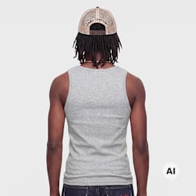 New Era MLB Rib Vest grijs