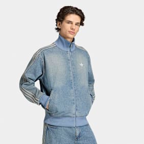 adidas Originals Denim Firebird Tracktop plava