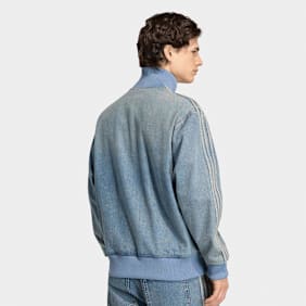 adidas Originals Denim Firebird Tracktop azul