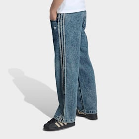 adidas Originals Firebird Denim Trackpants azul