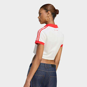 adidas Originals Adidas Coca-Cola Cropped Jersey branco