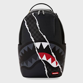 SPRAYGROUND Center Rip Revealing Gray Check grijs