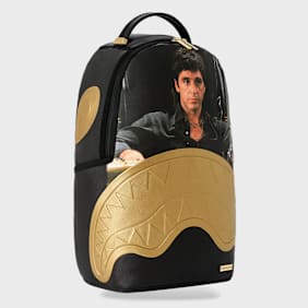 SPRAYGROUND Scarface Gold Embossed dorado