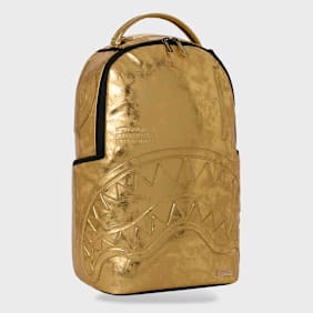 SPRAYGROUND Gold Weathered Backpack goud