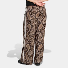adidas Originals Satin Wide-Leg Pants brun