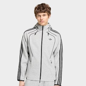 adidas Originals Spacer Fullzip Hoodie grijs