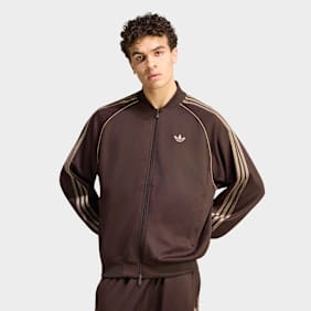adidas Originals Superstar Adicolor Classics Loose Track Top braun