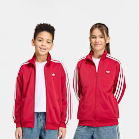 adidas Originals Firebird Loose Track Top rouge