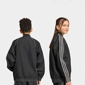 adidas Originals Superstar Loose Denim Track Top noir
