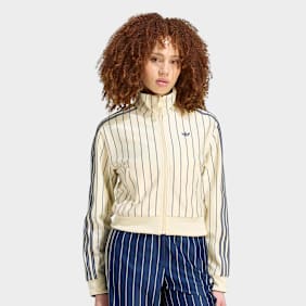 adidas Originals Reversible Firebird Track Top beige