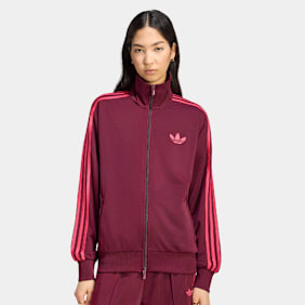 adidas Originals Firebird Loose Tracktop rot