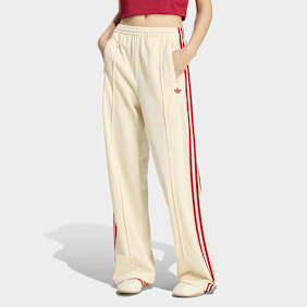 adidas Originals Firebird Loose Trackpant beż
