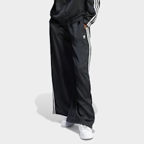 adidas Originals Adicolor Track Pants Satin Wide Leg nero