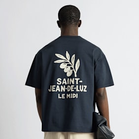 Burocs Oversize T-Shirt bleu